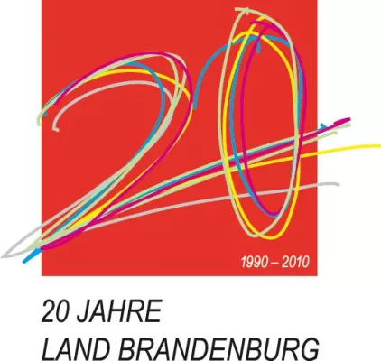 Bild: LAND BRANDENBURG FEIERT 20-JÄHRIGES GRÜNDUNGSJUBILÄUM MIT LOGO VON SCHÜTZBRANDCOM