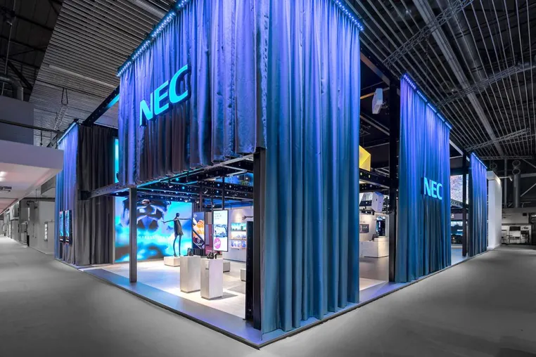 Immersiver Erlebnisraum - D’art Design Gruppe erneut für NEC auf der ISE 2018 Bild: Immersiver Erlebnisraum - D’art Design Gruppe erneut für NEC auf der ISE 2018