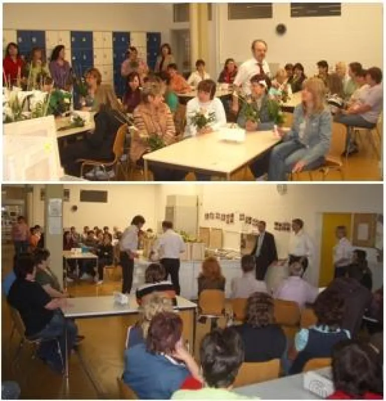 Ansprache durch die neue Geschäftsführung