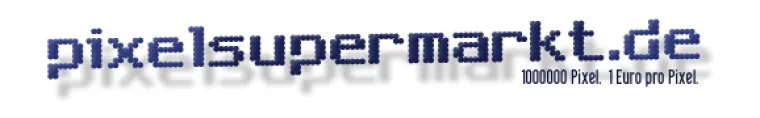 Bild: 65.000 Pixel verkauft auf pixelsupermarkt.de