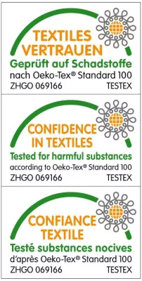 Bild: Öko Tex® Standard 100 jetzt auch bei Amazonas Tragetüchern