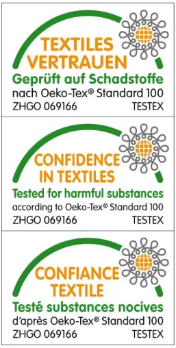 Bild: Öko Tex® Standard 100 jetzt auch bei Amazonas Tragetüchern