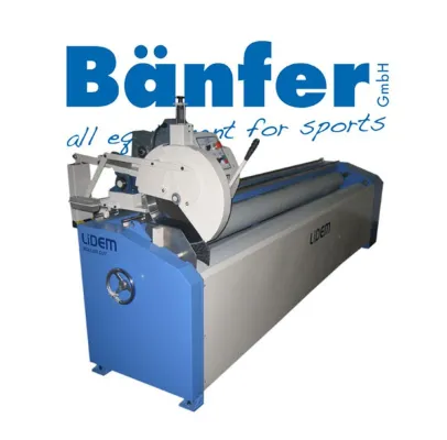 Rollenschneidegerät unterstützt Produktion von Turnmatten Bild: Rollenschneidegerät unterstützt Produktion von Turnmatten