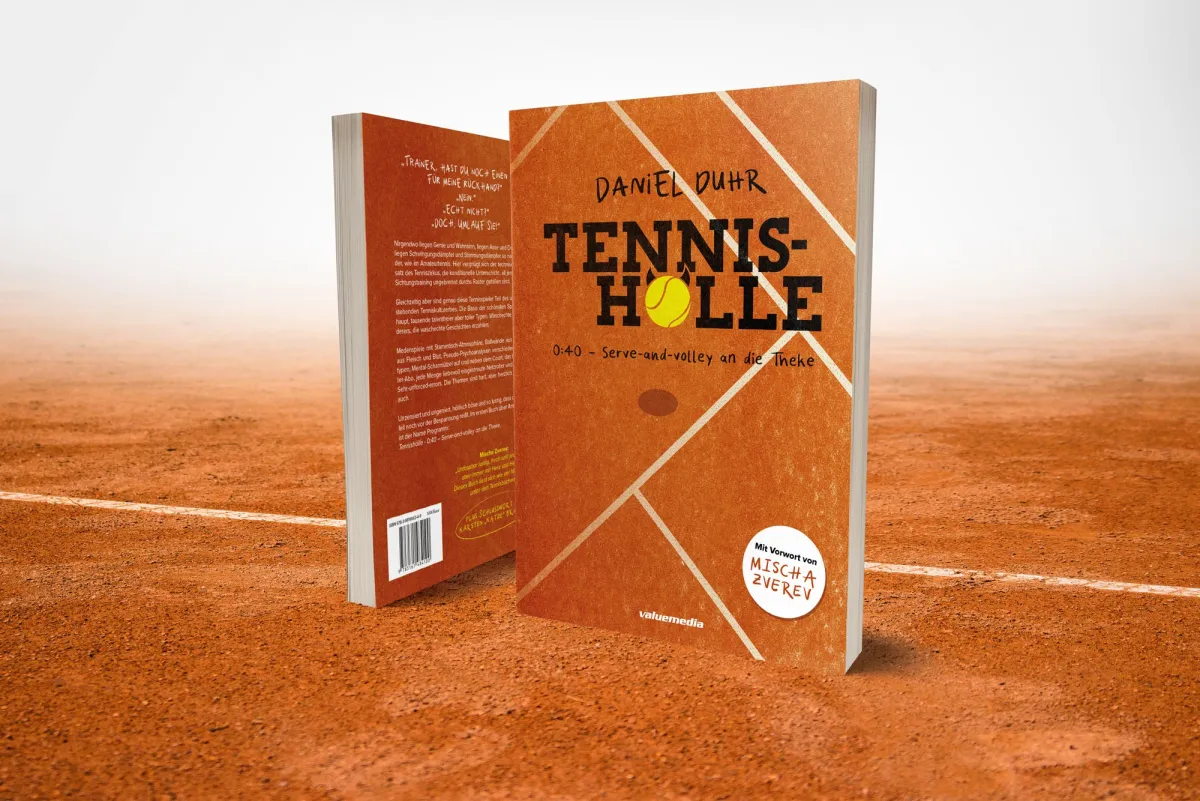 100 Prozent echte Gefühle: „TENNISHÖLLE: Serve-and-volley an die Theke“ (© valuemedia)