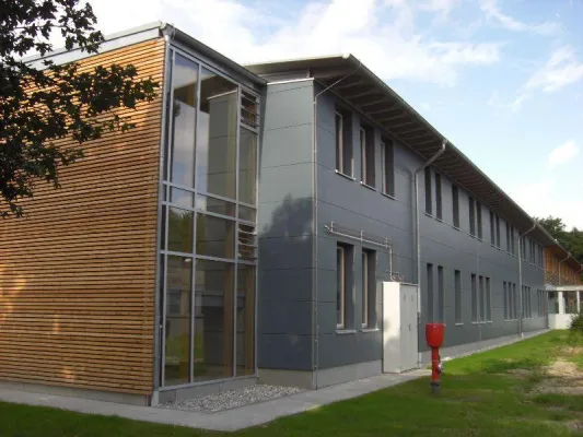 Bild: Laborgebäude für Forschungszentrum wurde in Hybridbauweise errichtet