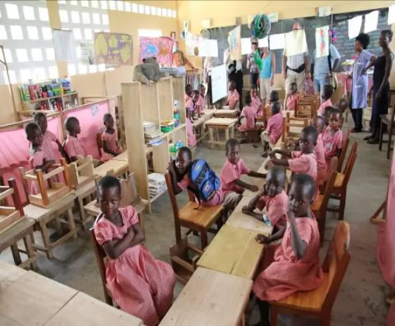 Bild: Engagement für Schule in Togo