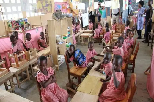 Bild: Engagement für Schule in Togo