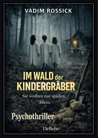 Dreißig tote Kinder. Ein verurteilter Serienmörder. „Im Wald der Kindergräber“ – ein Psychothriller Bild: Dreißig tote Kinder. Ein verurteilter Serienmörder. „Im Wald der Kindergräber“ – ein Psychothriller