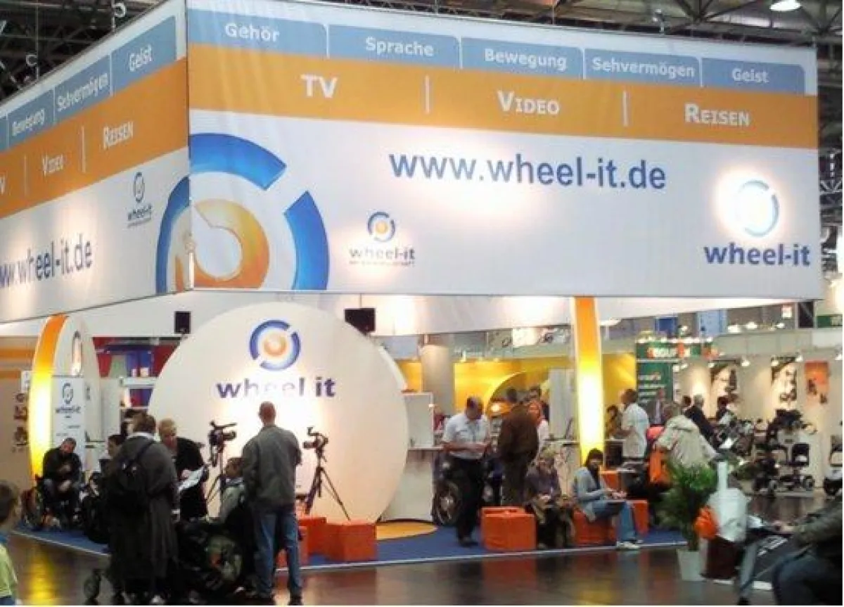 Großer Besucherandrang bei wheel-it auf der RehaCare 2009