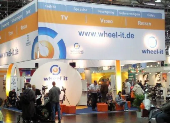 Bild: Starker Messeauftritt von wheel-it bei der RehaCare 2009