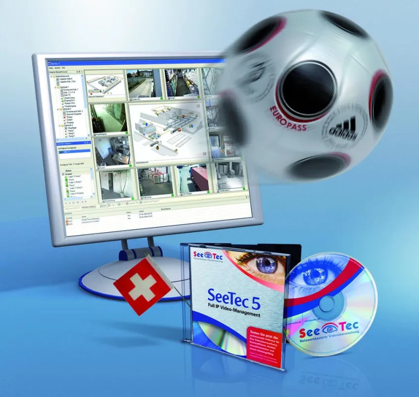 Euro 2008 - SeeTec und KeyNet bis zum Finale dabei