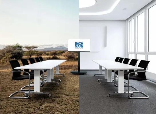 Bachmanns mobiler „Autarker Monitor“ schafft Flexibilität und Freiräume Bild: Bachmanns mobiler „Autarker Monitor“ schafft Flexibilität und Freiräume