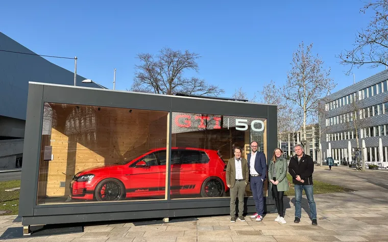 Automobiltradition wird in der Innenstadt sichtbar Bild: Automobiltradition wird in der Innenstadt sichtbar