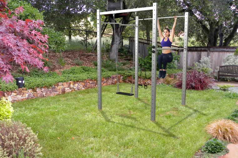 Bild: Fitness-Spaß auf kleinster Fläche: Die neue TOLYMP-Fitness- und Spielstation „Towers“