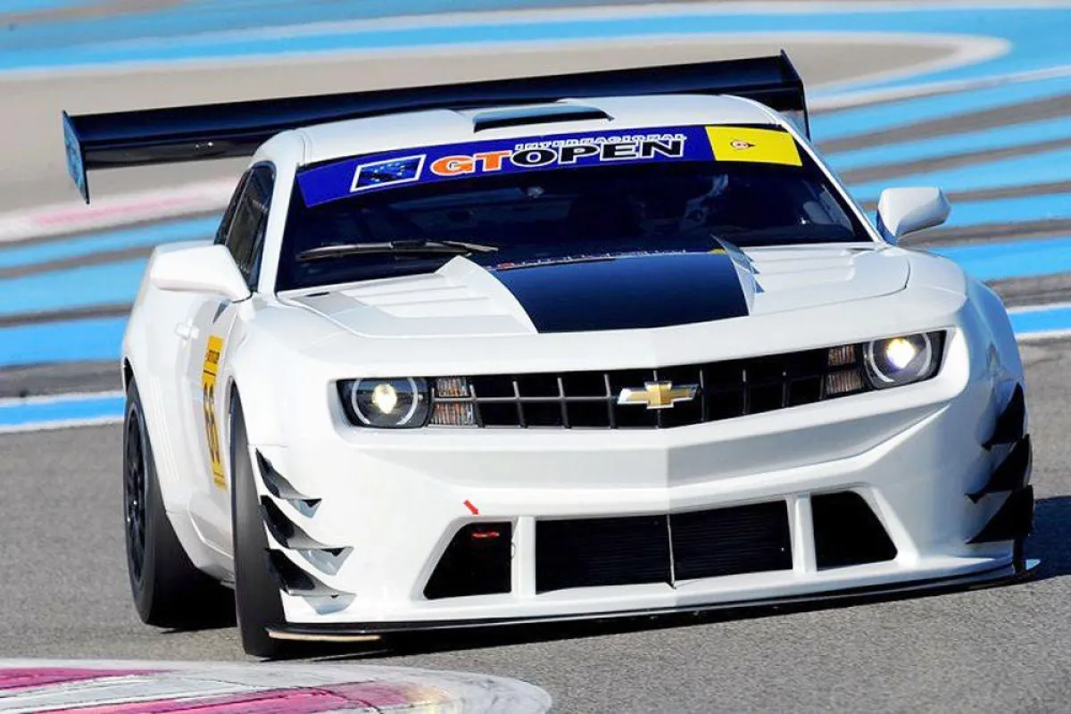 Neuer Chevrolet Camaro GT von SARENI United auf dem Paul Ricard HTTT