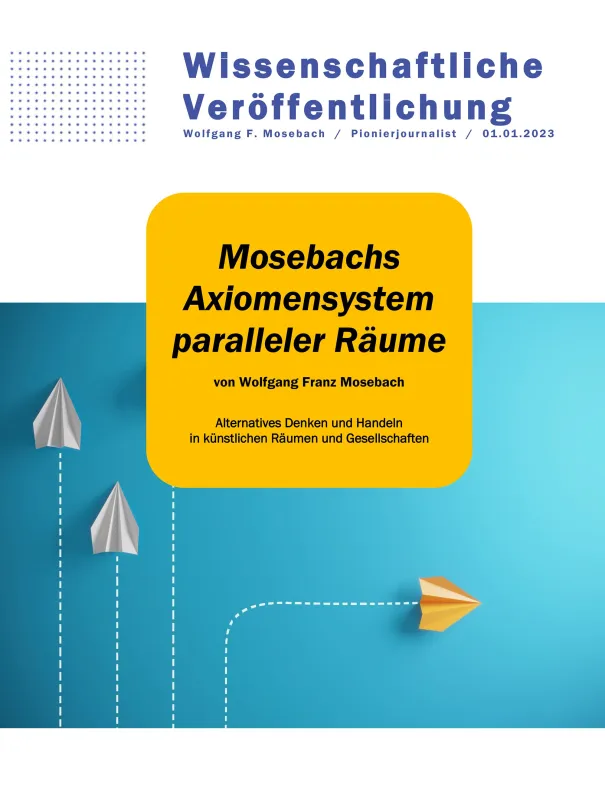 Mosebachs Axiomensystem paralleler Räume (© Wolfgang F. Mosebach)