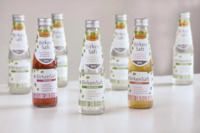 Bio Birkensaft - das Trendgetränk 2016 Bild: Bio Birkensaft - das Trendgetränk 2016