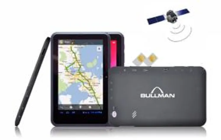 Bild: BULLMAN 7.0“ Tablet Multi-Talent: TAB7 MINI UMTS GPS in der verbesserten Version.