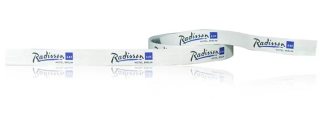 Bild: Bänder bedrucken - Ihr Firmenlogo im Fokus des Kunden