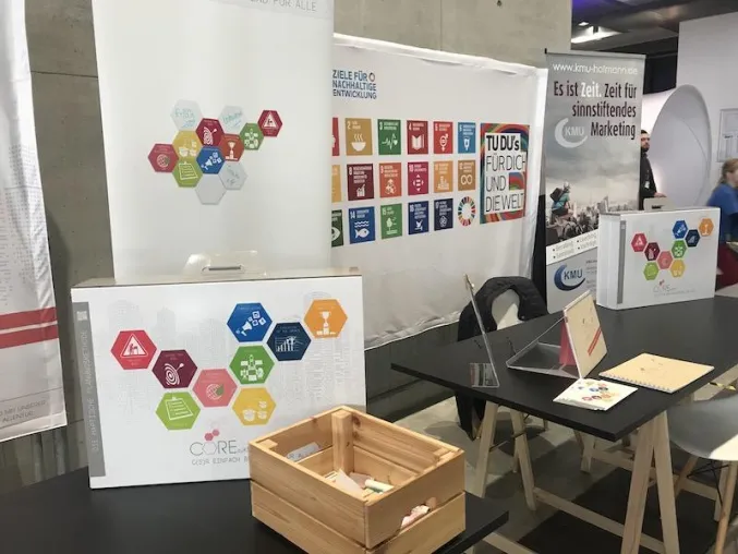 Bild: CORE CSR Planer auf der Green World Tour