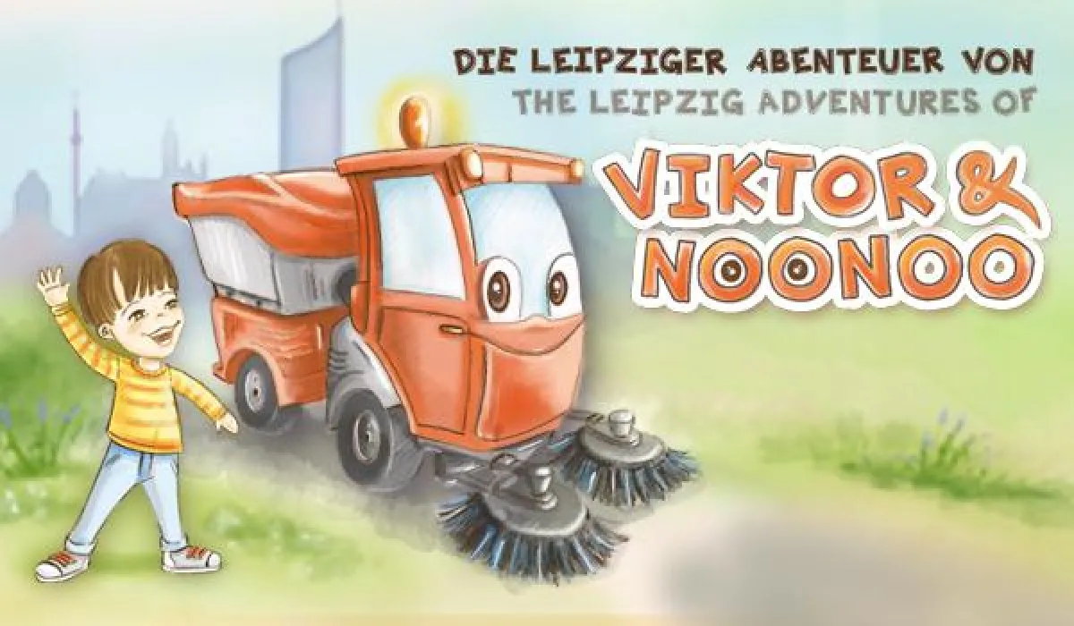 Das erste Kinderbuch in Leipzig über eine Straßenkehrmaschine