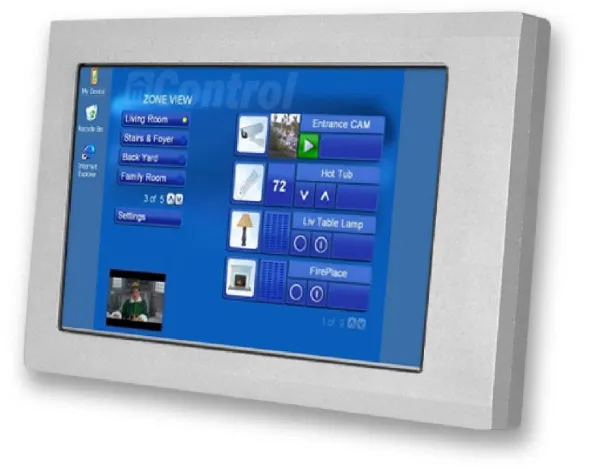 Bild: ITP Touch Screen Serie mit POE auf der SPS IPC Drive 2007