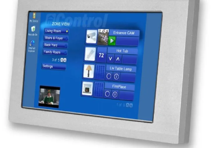 Bild: ITP Touch Screen Serie mit POE auf der SPS IPC Drive 2007