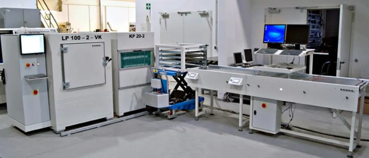 HML Multilayerpresse bei Becker und Müller
