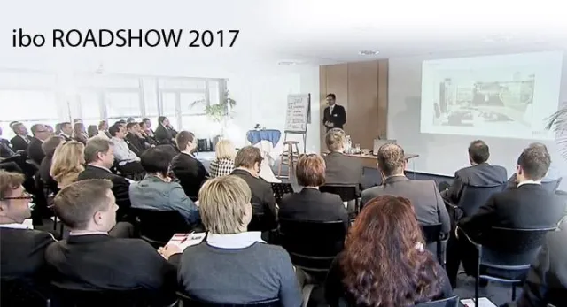 Bild: Frankfurt und Düsseldorf sind 2017 die ersten Stationen der ibo Roadshow