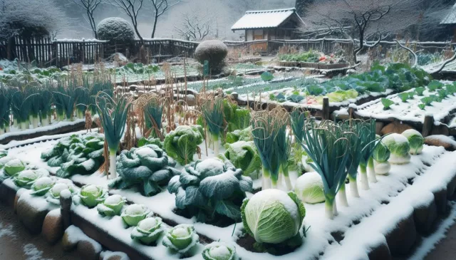 Bild: Nachhaltige Wintervorbereitung im Garten mit Schafwollpellets