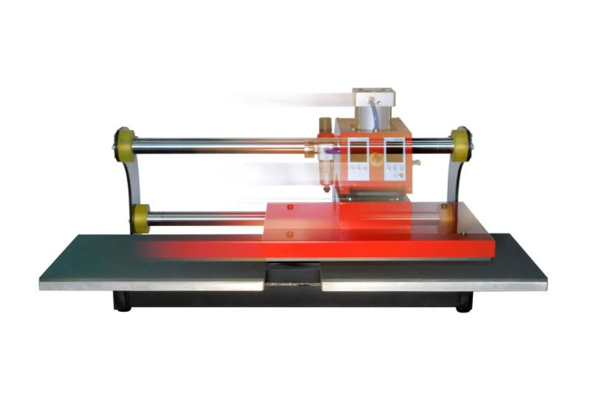 Die neue Secabo TC D7 Doppelplatten-Transferpresse