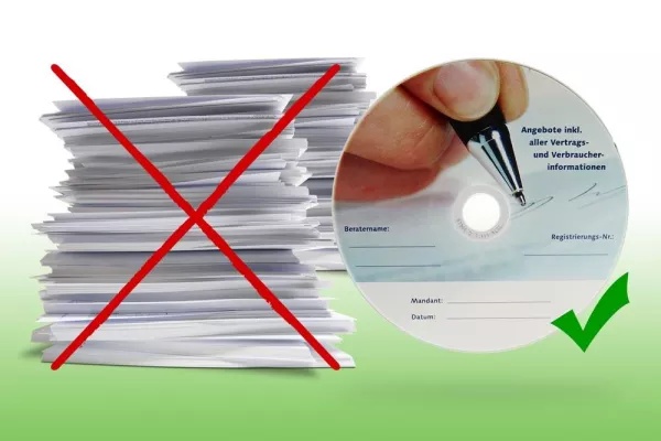 Bild: Papierloses Büro auch für private Haushalte