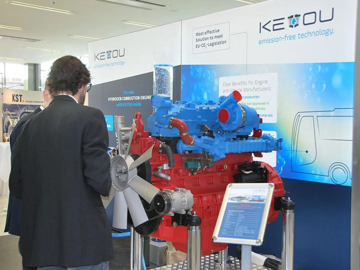 DEUTZ + KEYOU Prototypmotor: das Aggregat könnte alsbald für mehr saubere Luft sorgen