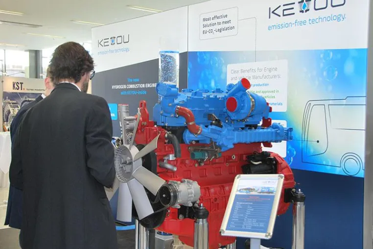 Münchner Startup KEYOU setzt auf konventionelle Motoren, die mit Wasserstoff laufen Bild: Münchner Startup KEYOU setzt auf konventionelle Motoren, die mit Wasserstoff laufen