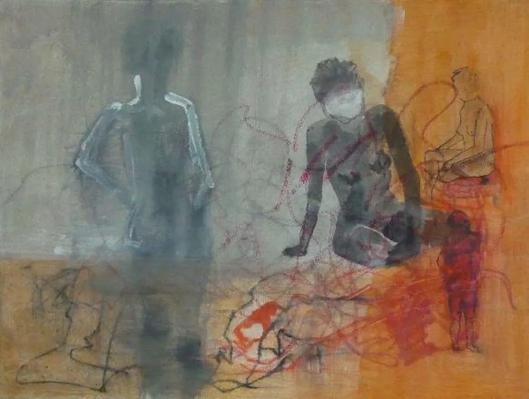 Karint Strobel auf der Raum Trifft Kunst 2012