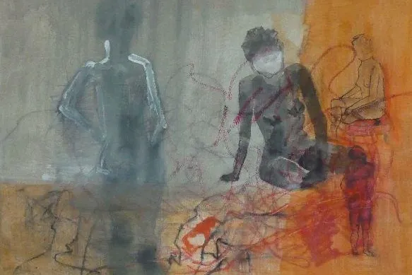 Karin Strobel auf der Raum Trifft Kunst 2012 Ausstellung Bild: Karin Strobel auf der Raum Trifft Kunst 2012 Ausstellung
