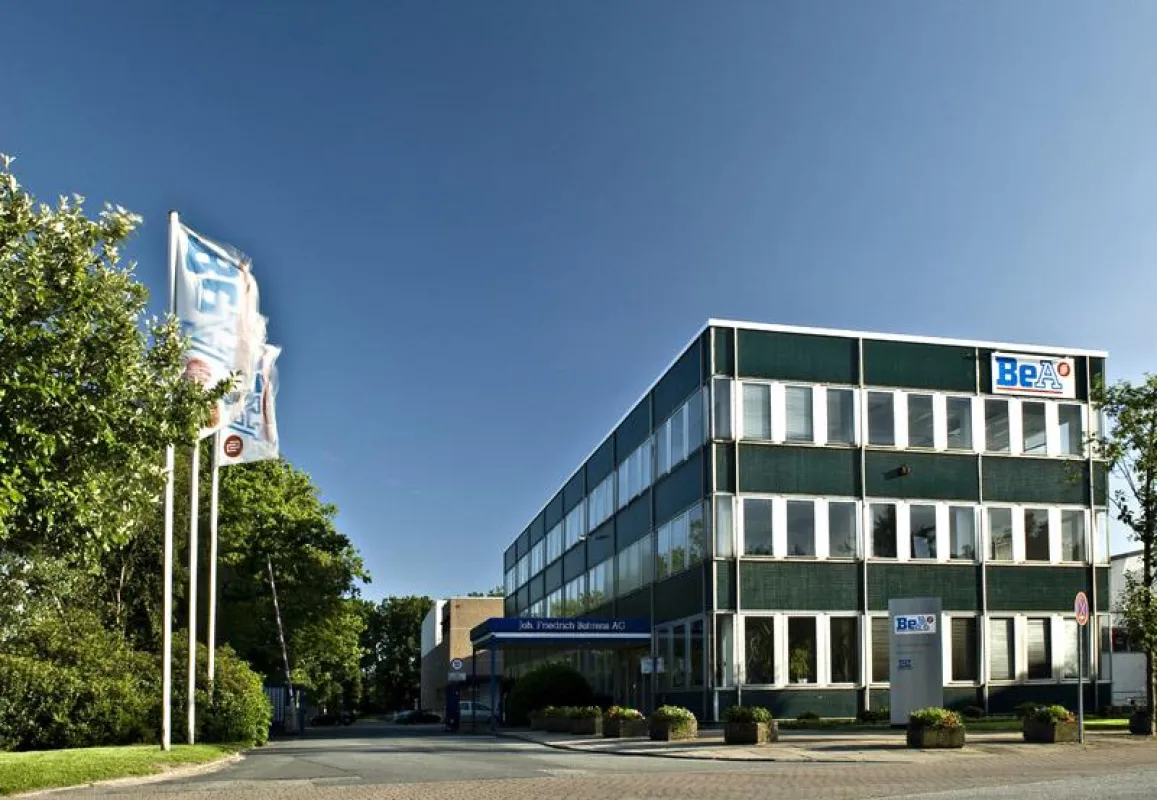 Der Hauptsitz der Joh. Friedrich Behrens AG in Ahrensburg. Foto: BeA