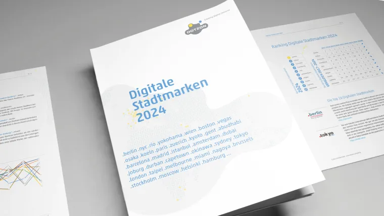 DOTZON stellt Studie „Digitale Stadtmarken 2024“ vor Bild: DOTZON stellt Studie „Digitale Stadtmarken 2024“ vor