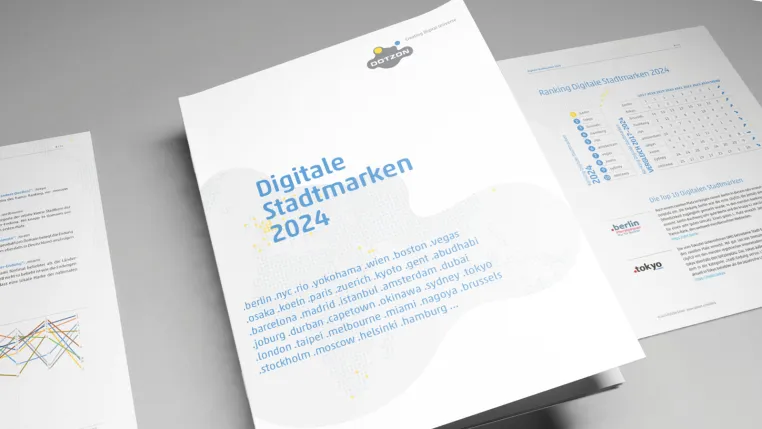 Bild: DOTZON stellt Studie „Digitale Stadtmarken 2024“ vor