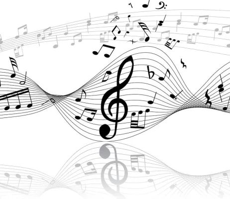 Bild: Musikhören am Computer. Auch ältere Menschen steigen zunehmend auf die digitale Musiknutzung um.