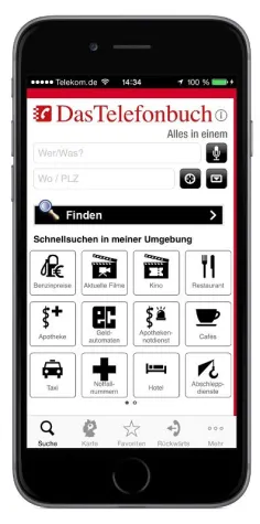 Bild: Vorhang auf: Das Telefonbuch jetzt auch mit Kinoprogramm