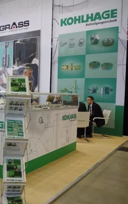 Bild: Die Erfolgsgeschichte geht weiter - Zum 3. Mal stellt KOHLHAGE Befestigungstechnik auf der Fastener Fair aus