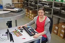 Bild: Girls’ Day bei PrehKeyTec in Mellrichstadt