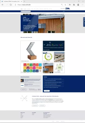 Bild: Initiative ZINK mit neuer Internetseite online