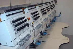 Neu bei der creative line Werbeagentur: Die Stickmaschine Bild: Neu bei der creative line Werbeagentur: Die Stickmaschine