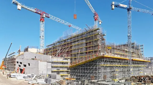 Bild: Schalung und Gerüst aus einer Hand – für einen reibungslosen Bauablauf