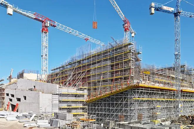 Bild: Schalung und Gerüst aus einer Hand – für einen reibungslosen Bauablauf