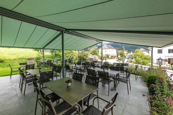 Gastro-Terrasse ideal genutzt Bild: Gastro-Terrasse ideal genutzt