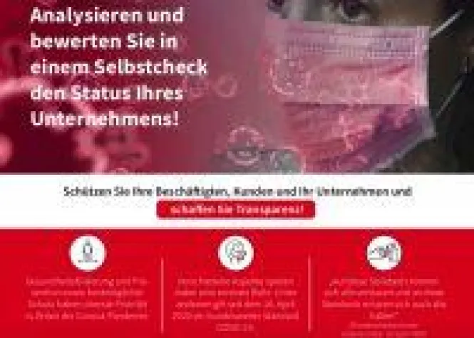 Corona-Selbstcheck für Unternehmen Bild: Corona-Selbstcheck für Unternehmen
