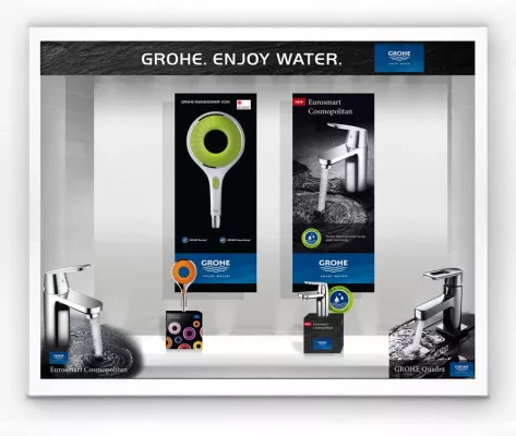 Bild: at sales communications wirbt für GROHE